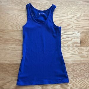 Women's Under Armor Blue Tank Top